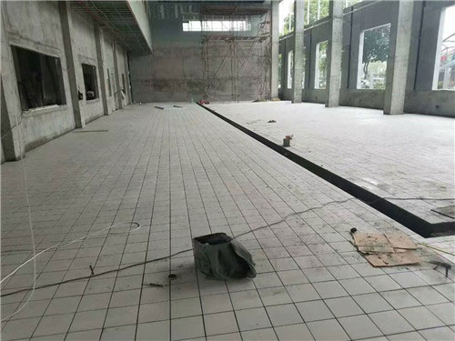 耐（nài）酸磚施工現場